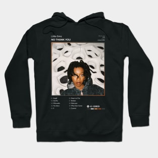 Little Simz - NO THANK YOU Tracklist Album Hoodie